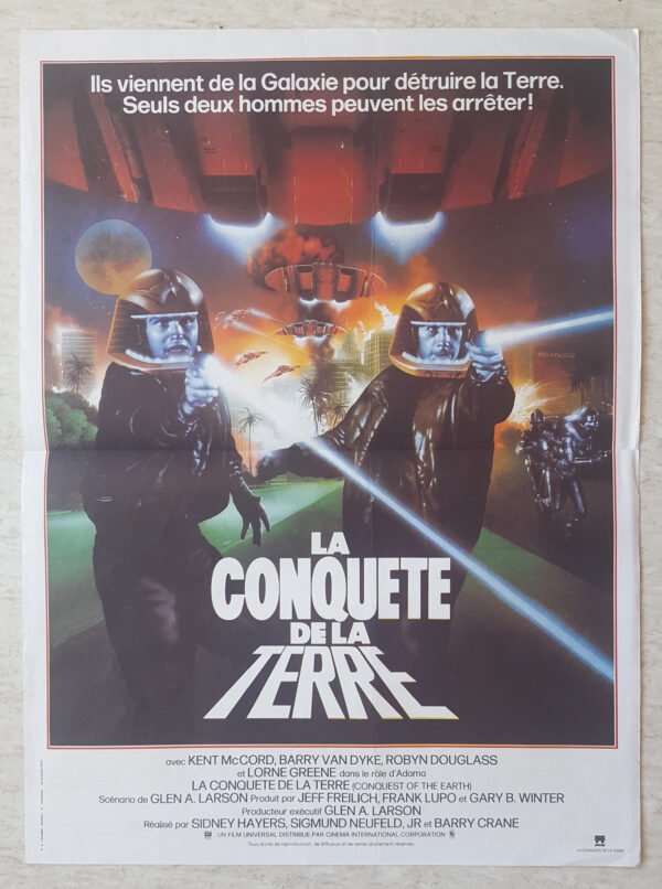 Galactica, la conquête de la terre