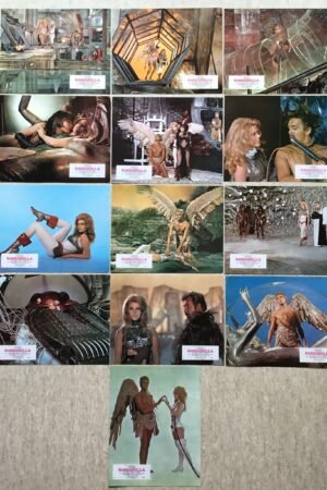 Jeu de photos d'exploitation du film Barbarella (Roger Vadim)