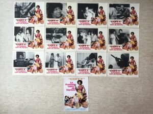Jeu de photos d'exploitation de cinéma du film Coffy