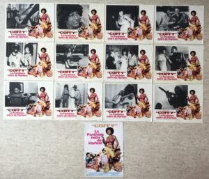 Jeu de photos d'exploitation de cinéma du film Coffy