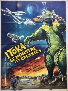 Affiche originale de cinéma du film ITOKA, le monstre des galaxies
