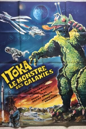 Affiche originale de cinéma du film ITOKA, le monstre des galaxies