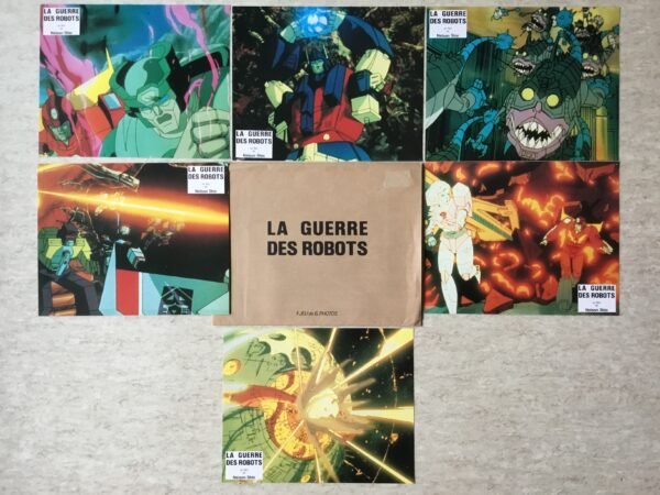 photos d'exploitation originales la guerre des robots, transformers