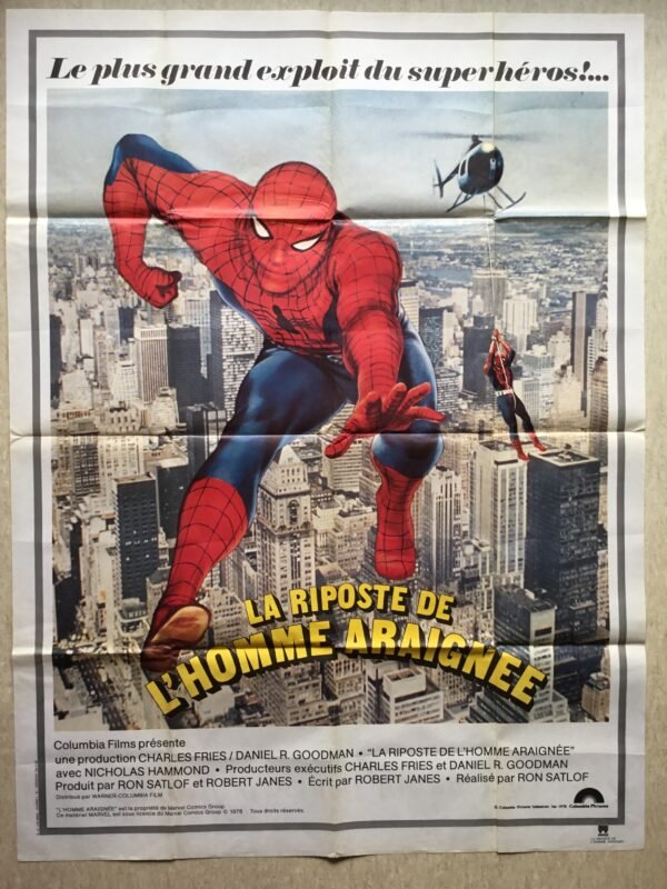 La riposte de l’homme araignée (Spiderman)
