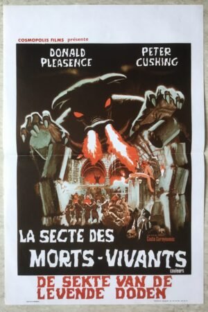 affiche cinema (belge) la secte des morts vivants