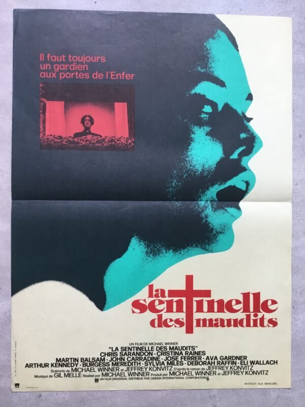 affiche cinéma la sentinelle des maudits (petit format)