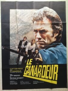 affiche cinema grand format Le canardeur