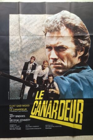 affiche cinema grand format Le canardeur
