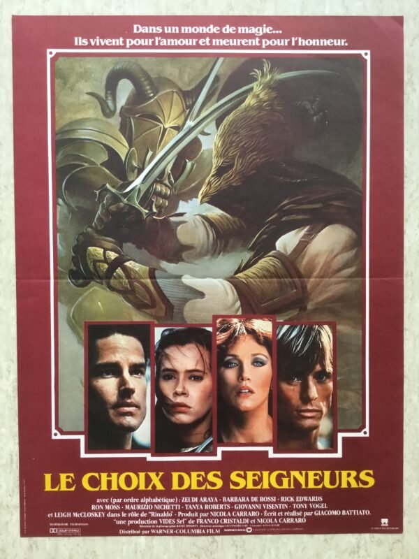Le choix des seigneurs