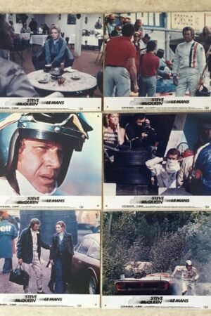 Jeu complet de photos d'exploitation du film Le Mans