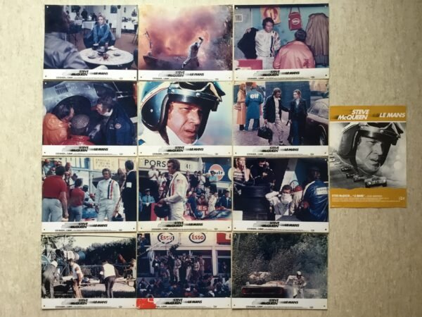 Jeu complet de photos d'exploitation du film Le Mans