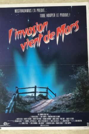 affiche de cinema l'invasion vient de mars
