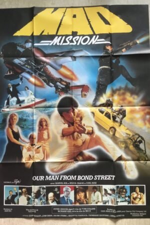 affiche cinema grand format mad mission
