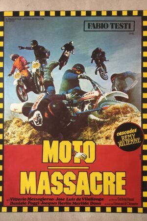 Affiche cinéma petit format Moto Massacre