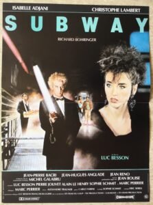 affiche cinema vintage subway