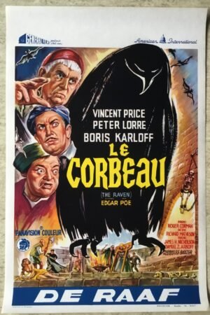affiche belge le corbeau