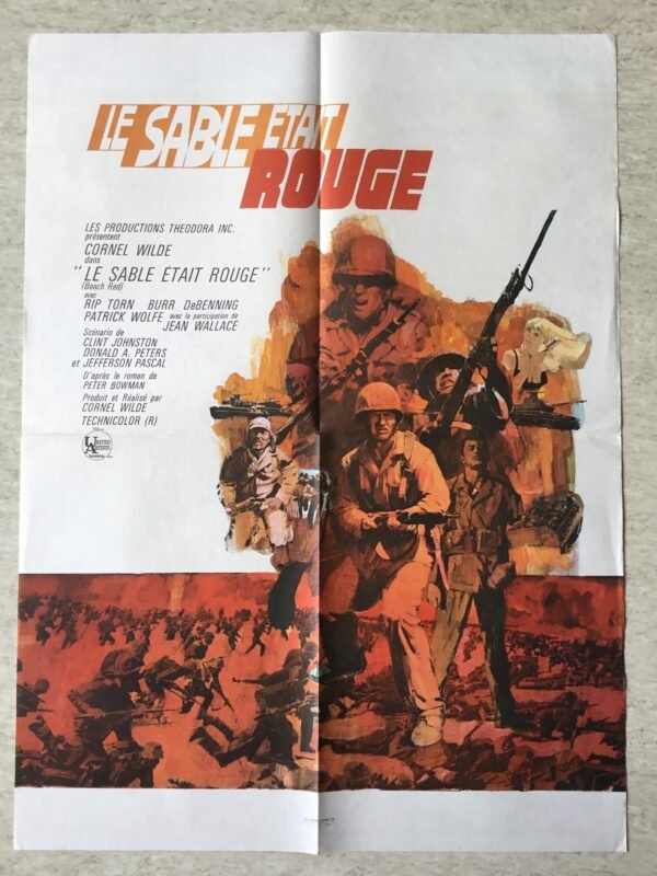 Le sable était rouge