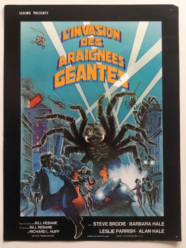 L'invasion des araignées géantes