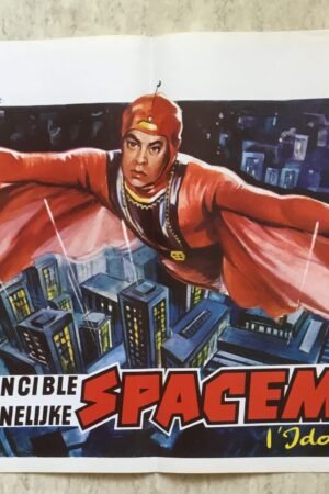 affiche cinema belge l'invincible spaceman