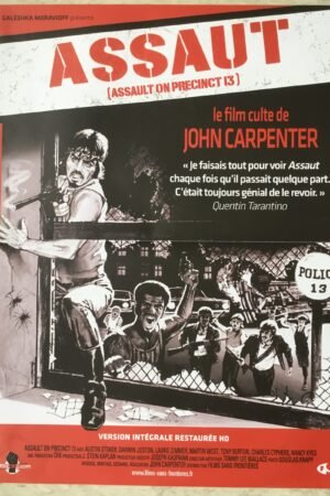 affiche de cinéma assaut (John Carpenter)