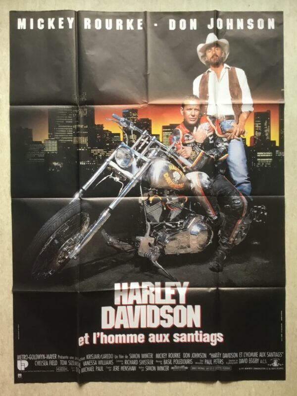 Harley Davidson et l'homme aux santiags