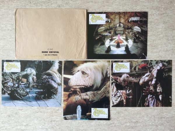 dark crystal jeu incomplet de 4 photos