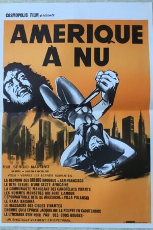 affiche cinema Amérique a nu