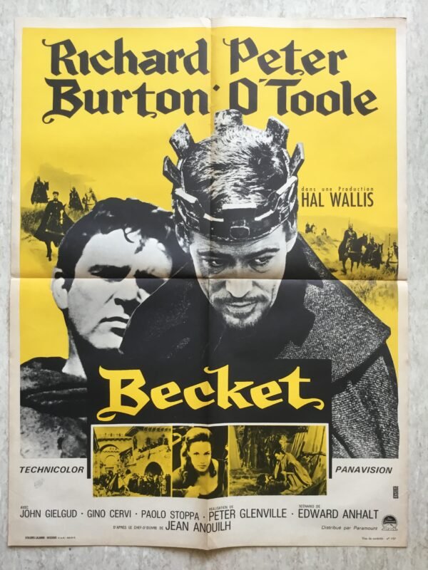 affiche cinema becket