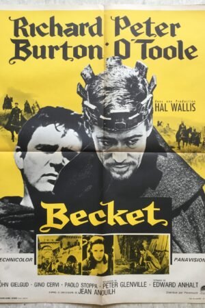 affiche cinema becket