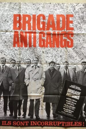 affiche cinéma brigade anti gangs