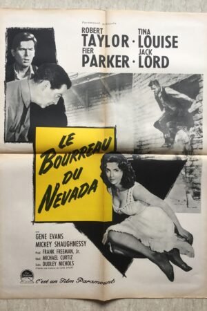 affiche de cinema Le bourreau du Nevada