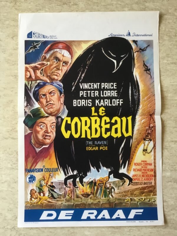 le corbeau affiche cinema belge
