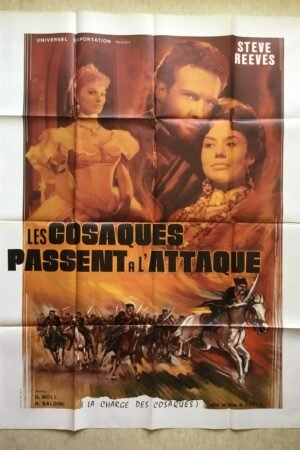 affiche cinema les cosaques passent à l'attaque