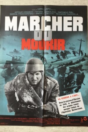 affiche cinema marcher ou mourir