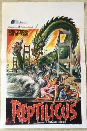 affiche reptilicus cinema