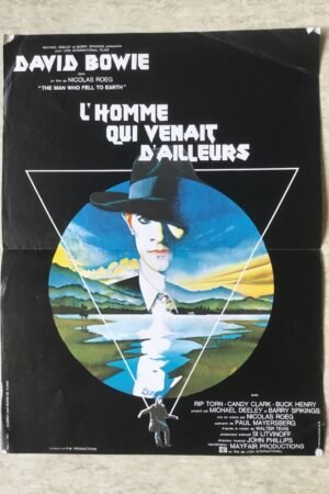 l'homme qui venait d'ailleurs petite affiche de cinéma