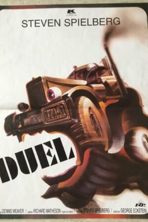 affiche originale de cinéma film DUEL 40x60cm