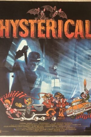 affiche cinéma vintage hysterical