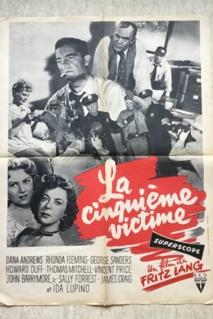 la cinquième victime affiche cinéma