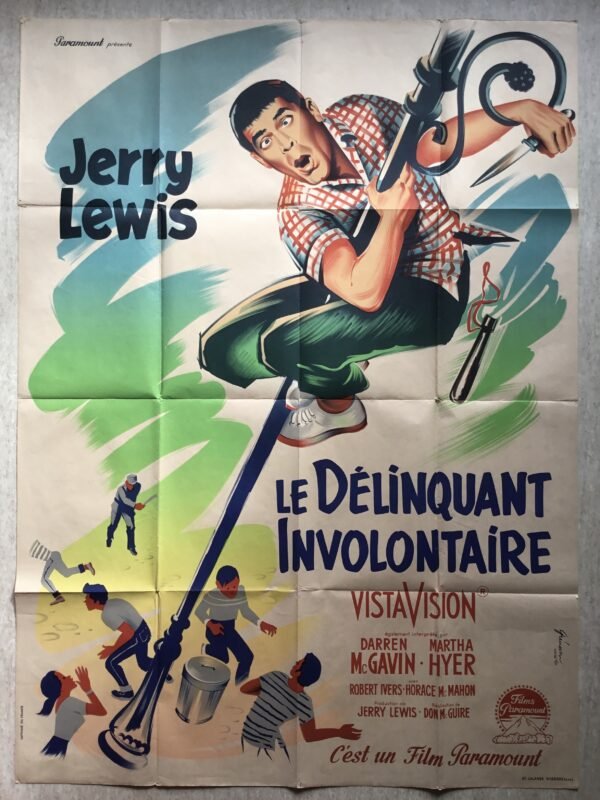affiche cinema le délinquant involontaire