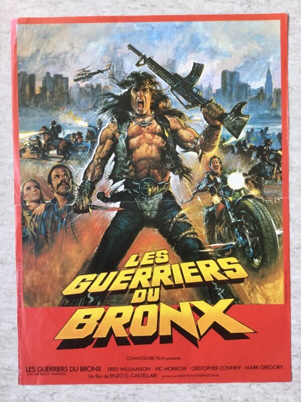 affiche cinéma les guerriers du Bronx