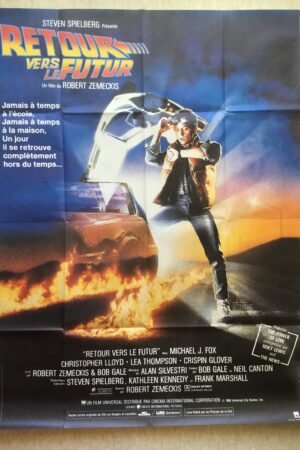 retour vers le futur affiche de cinéma originale