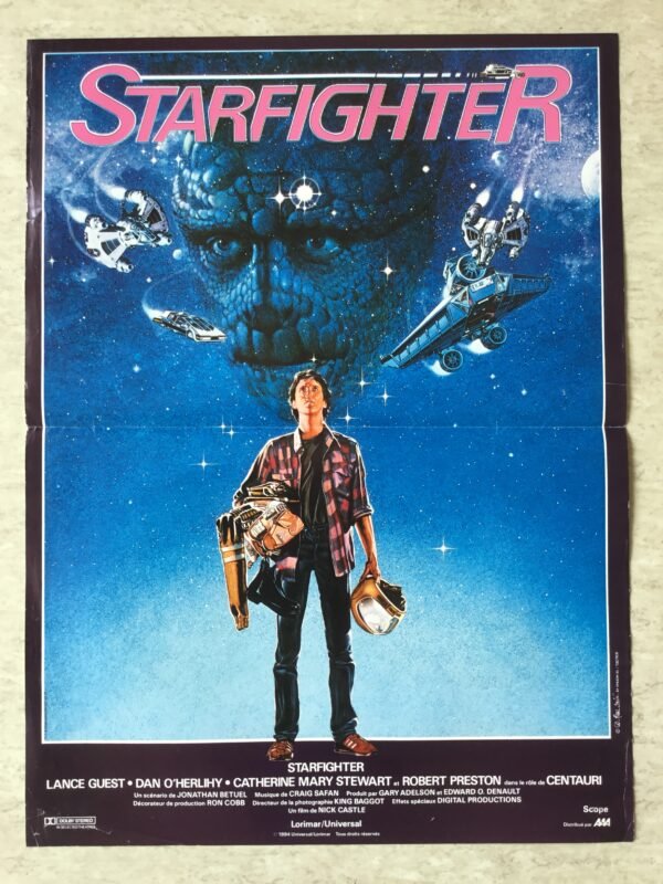 affiche cinéma starfighter