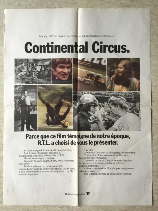 affiche cinéma continental Circus