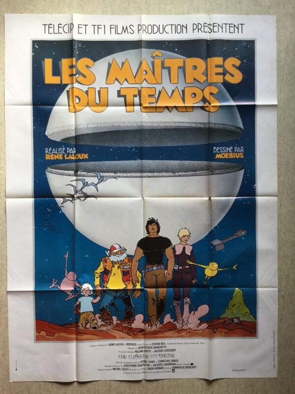 affiche de cinéma les maitres du temps