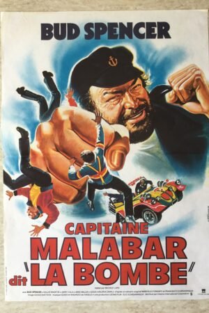 affiche cinema capitaine malabar dit la bombe
