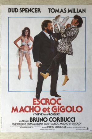 affiche cinéma escroc macho gigolo