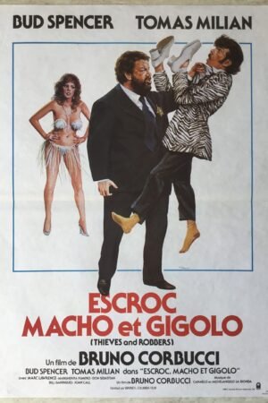 affiche cinéma escroc macho gigolo