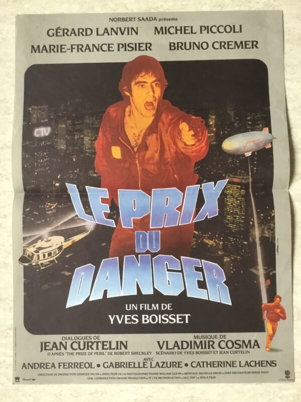 affiche de cinéma le prix du danger