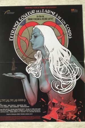 affiche cinéma L'Étrange Couleur des larmes de ton corps